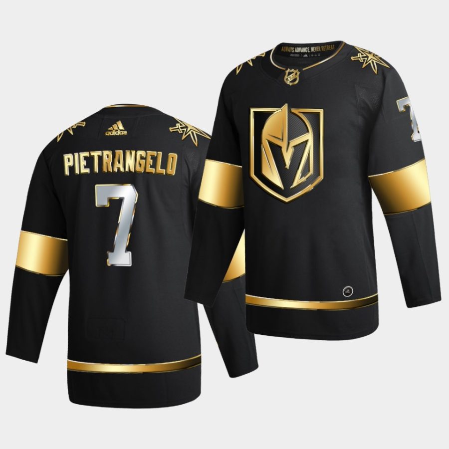 alex pietrangelo golden knights black golden authentic player jersey