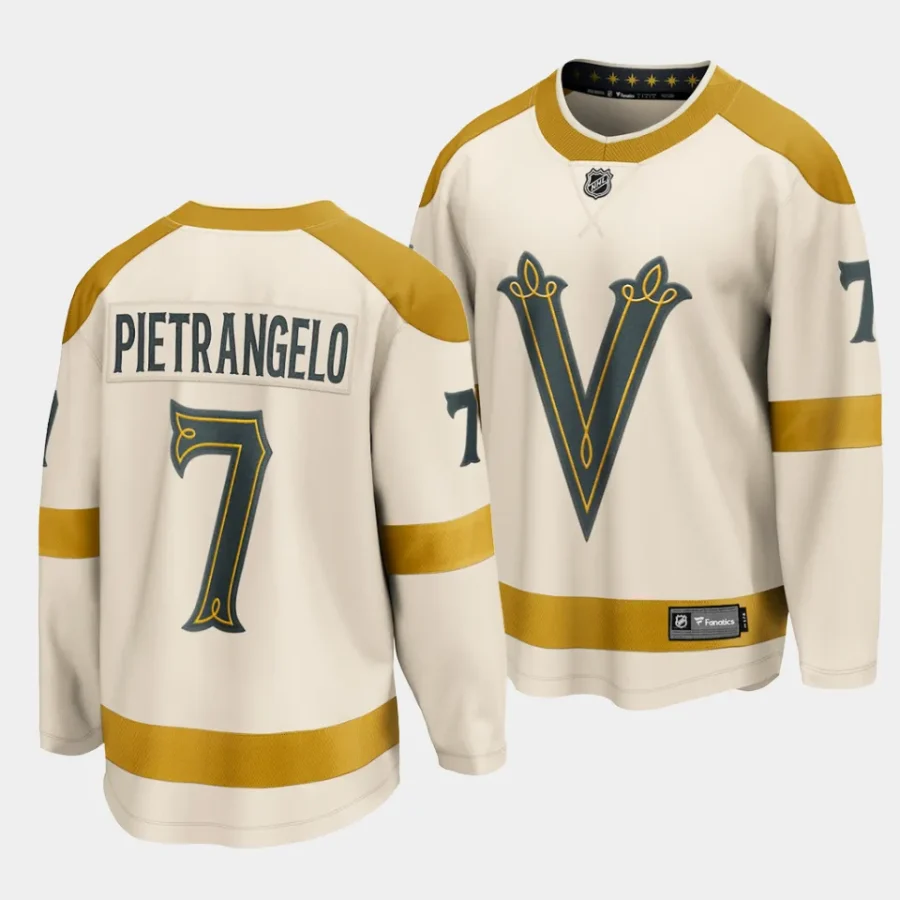 alex pietrangelo vgk cream 2024 nhl winter classic breakaway player jersey