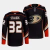 alex stalock ducks black home authentic pro jersey