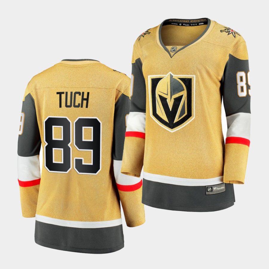 alex tuch golden knights gold alternate women jerseys