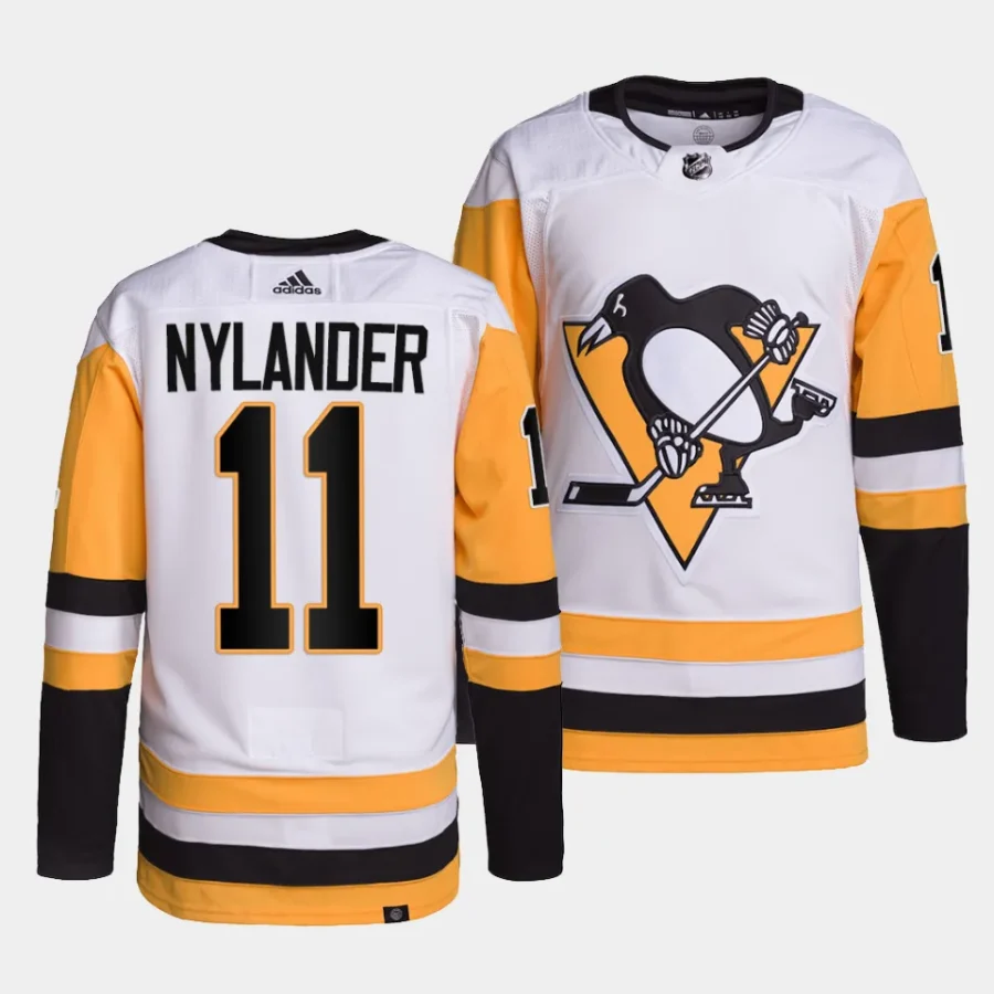 alexander nylander penguins white away primegreen authentic projersey