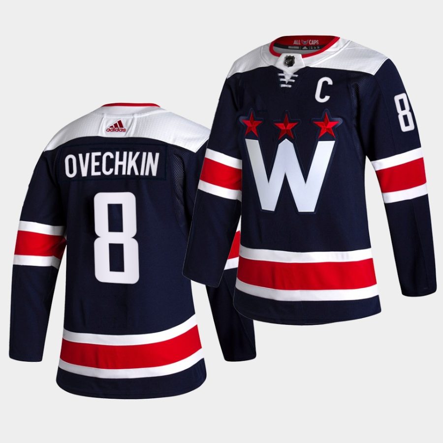 alexander ovechkin capitals navy alternate third authentic jersey