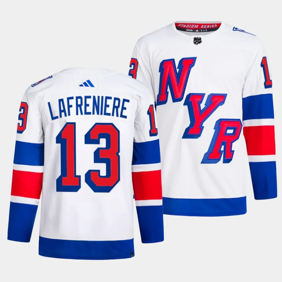 alexis lafreniere rangers white 2024 nhl stadium series authentic player primegreenjersey