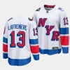 alexis lafreniere rangers white 2024 nhl stadium series breakaway player jersey