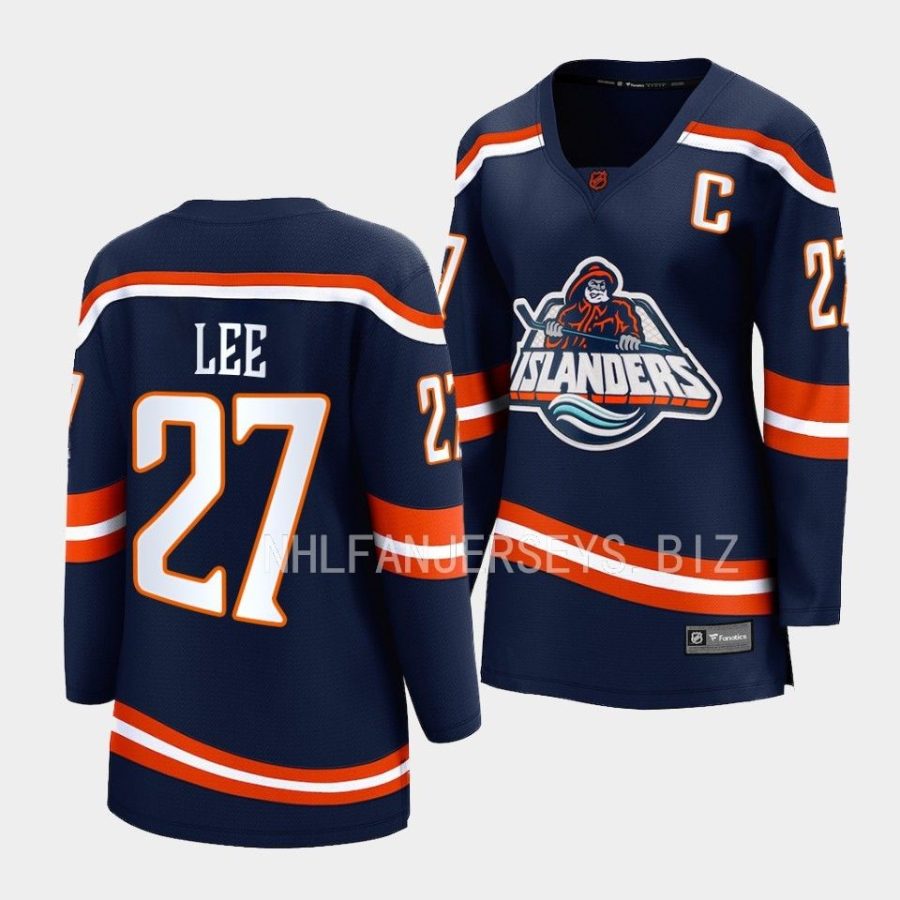 anders lee islanders navy special edition 2.0 women jerseys