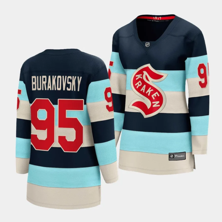 andre burakovsky kraken blue 2024 nhl winter classic women jerseys