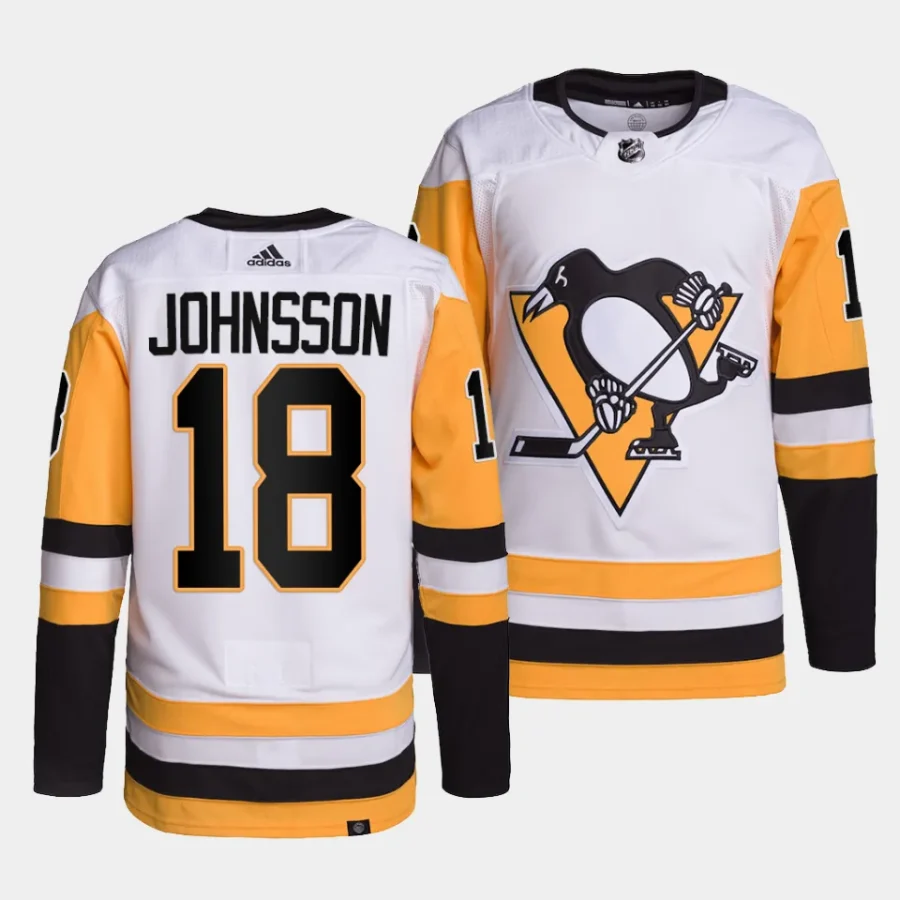 andreas johnsson penguins white away primegreen authentic projersey