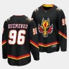 andrei kuzmenko flames black alternate breakaway player jersey