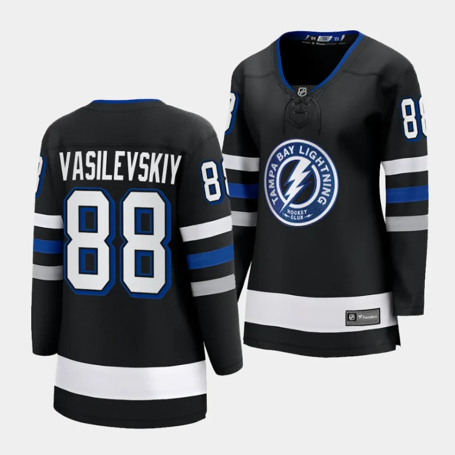 andrei vasilevskiy lightning black alternate women jerseys