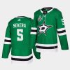 andrej sekera stars 2020 stanley cup final bound green home authentic jersey