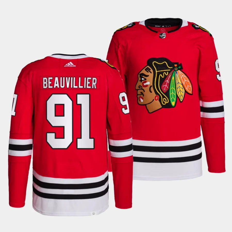 anthony beauvillier blackhawks red home authentic pro primegreenjersey