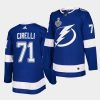 anthony cirelli lightning 2020 stanley cup final bound blue authentic player jersey