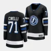 anthony cirelli lightning black alternate women jerseys