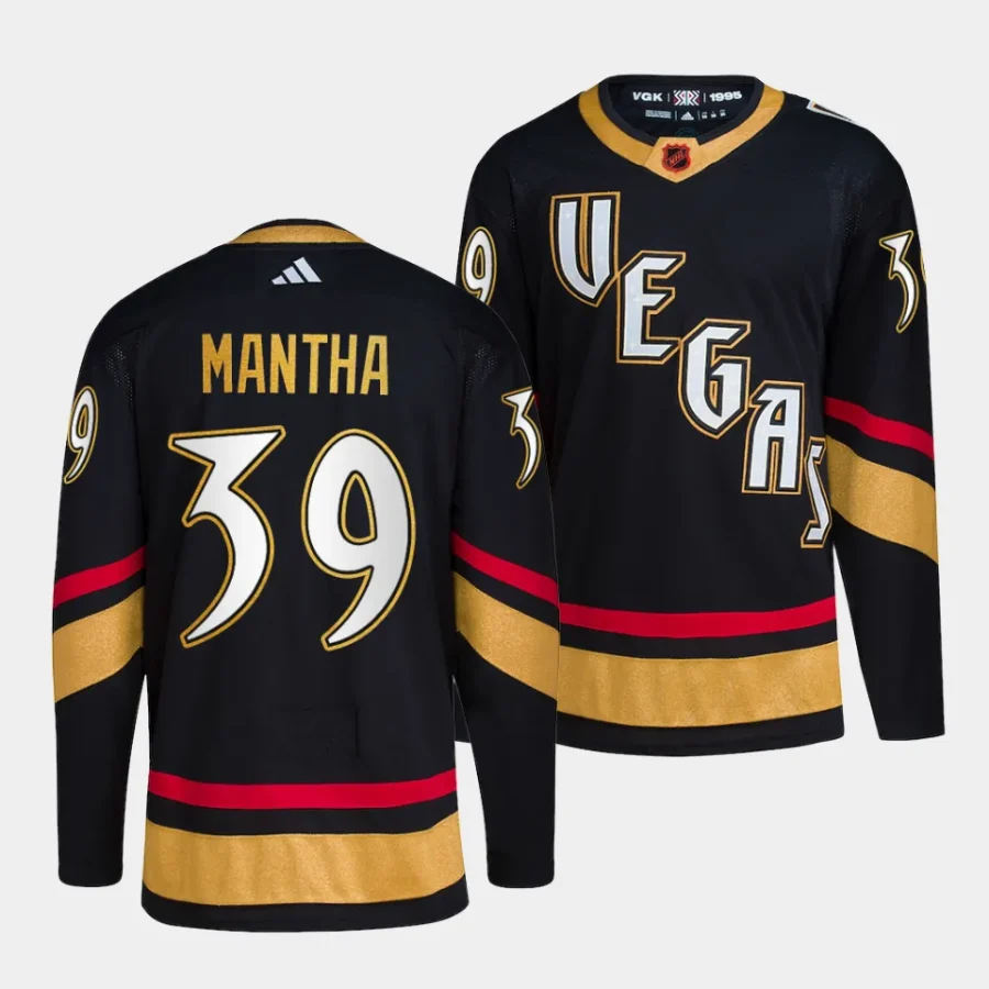 anthony mantha vgk black reverse retro 2.0 authentic primegreen jersey