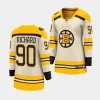 anthony richard bruins cream 2023 24100th anniversary premier womenjersey