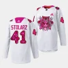 anthony stolarz panthers white 2023pink in the rink limited jersey