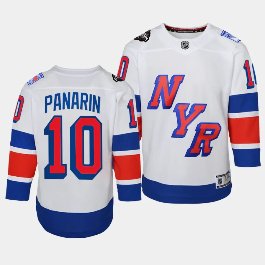 artemi panarin rangers 2024 nhl stadium series youth white jersey