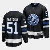 austin watson lightning black 2023 24alternate premier breakaway jersey