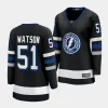 austin watson lightning black alternate women jerseys