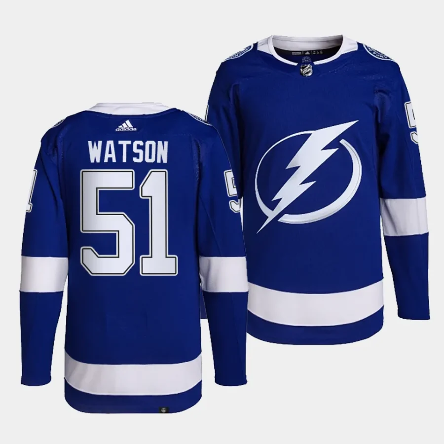 austin watson lightning blue home primegreen authentic projersey