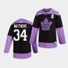 auston matthews sideline blackjersey