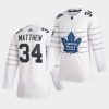 auston matthews sideline whitejersey 2