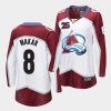 avalanche cale makar white 25th anniversary women jersey