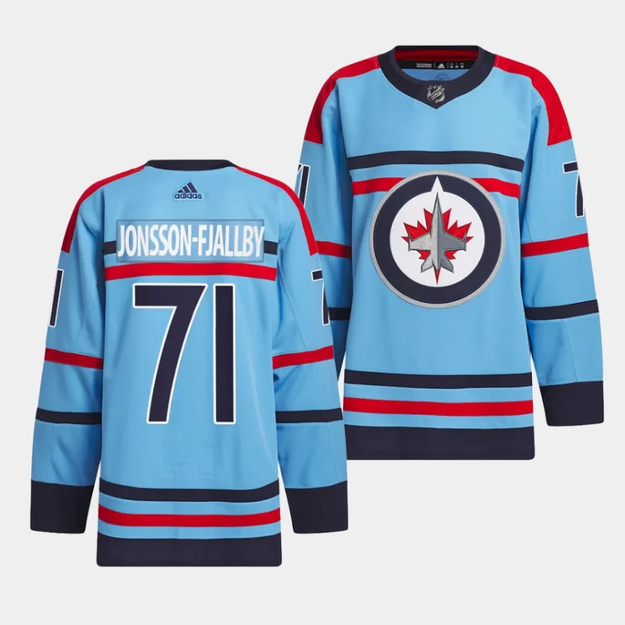 axel jonsson fjallby jets light blue 2023 24rcaf centennial primegreen authenticjersey