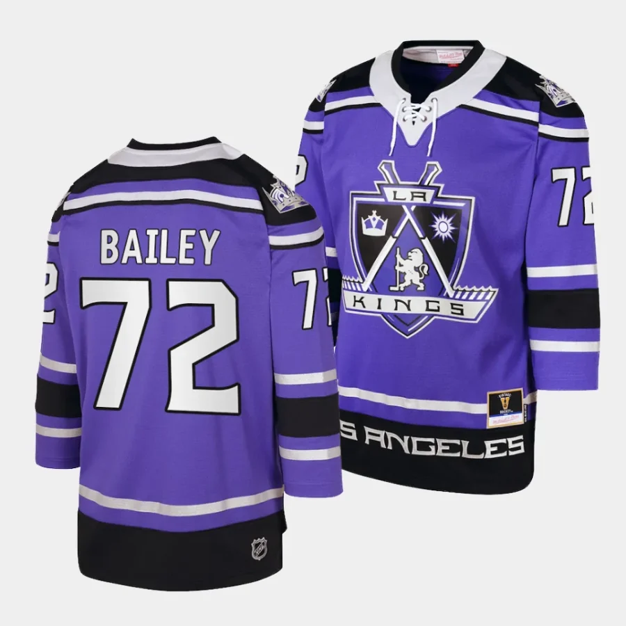 bailey kings purple 2002 blue line player jersey