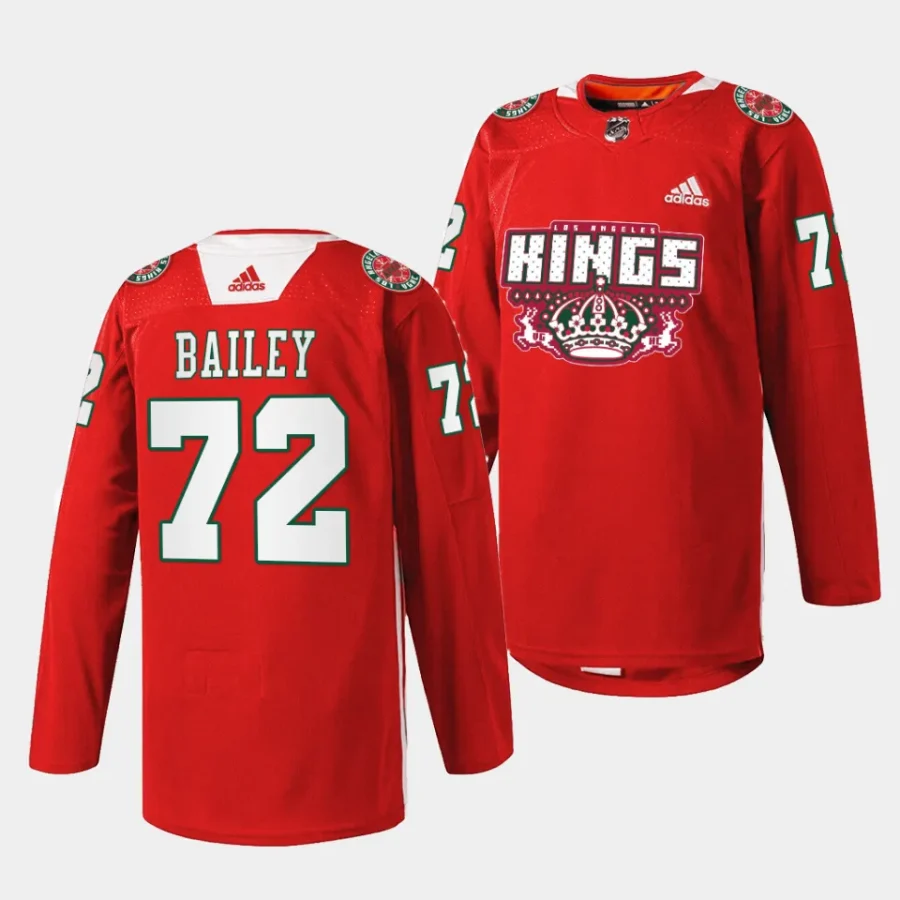 bailey la kings red 2023 x mas holiday specialty jersey