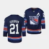 barclay goodrow rangers 2023 24alternate youth navypremier third jersey