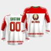 belarus custom 2021 iihf world championship white home jersey