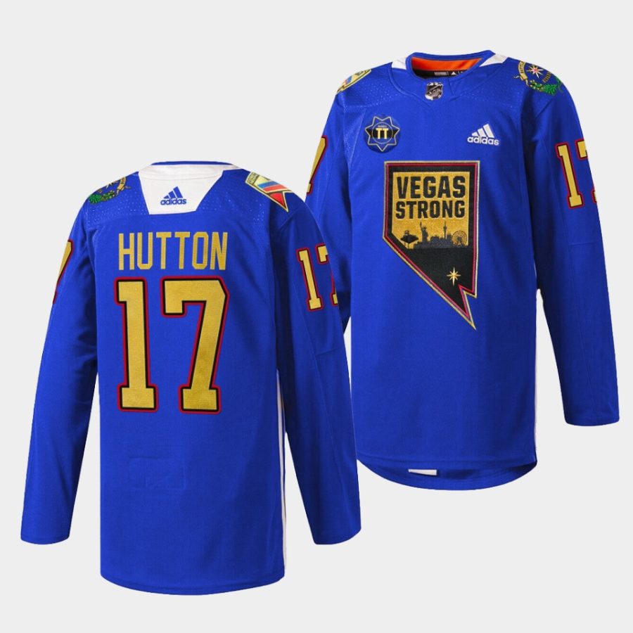 ben hutton golden knights blue 2022nevada day first respondersthentic jersey