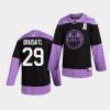 black edmonton oilers sideline leon draisaitl jersey