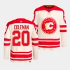 blake coleman flames cream 2023 nhl heritage classic primegreen authentic playerjersey