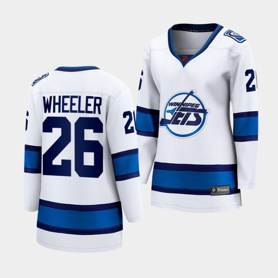 blake wheeler jets white special edition 2.0 women jerseys