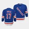 blake wheeler ny rangers home youth bluereplica jersey