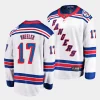 blake wheeler ny rangers white away breakaway player jersey