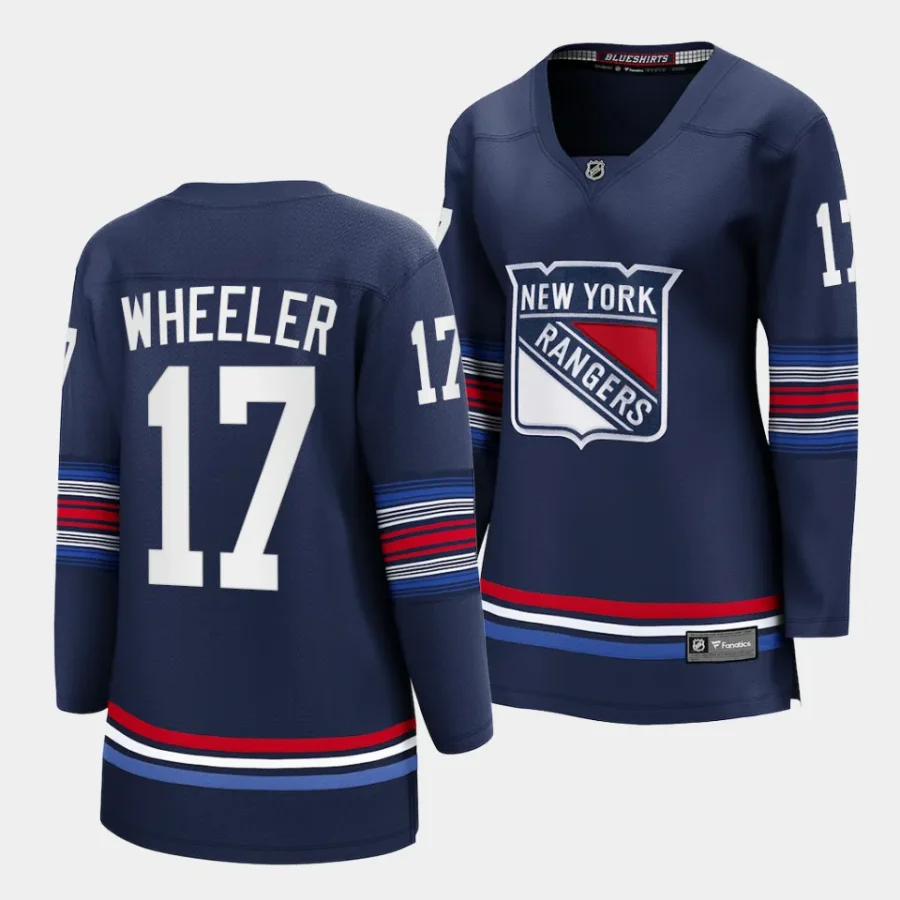 blake wheeler rangers navy alternate women jerseys