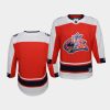 blue jackets red 2021 reverse retro youth jersey