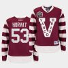 bo horvat canucks burgundy heritage classic millionaires jersey