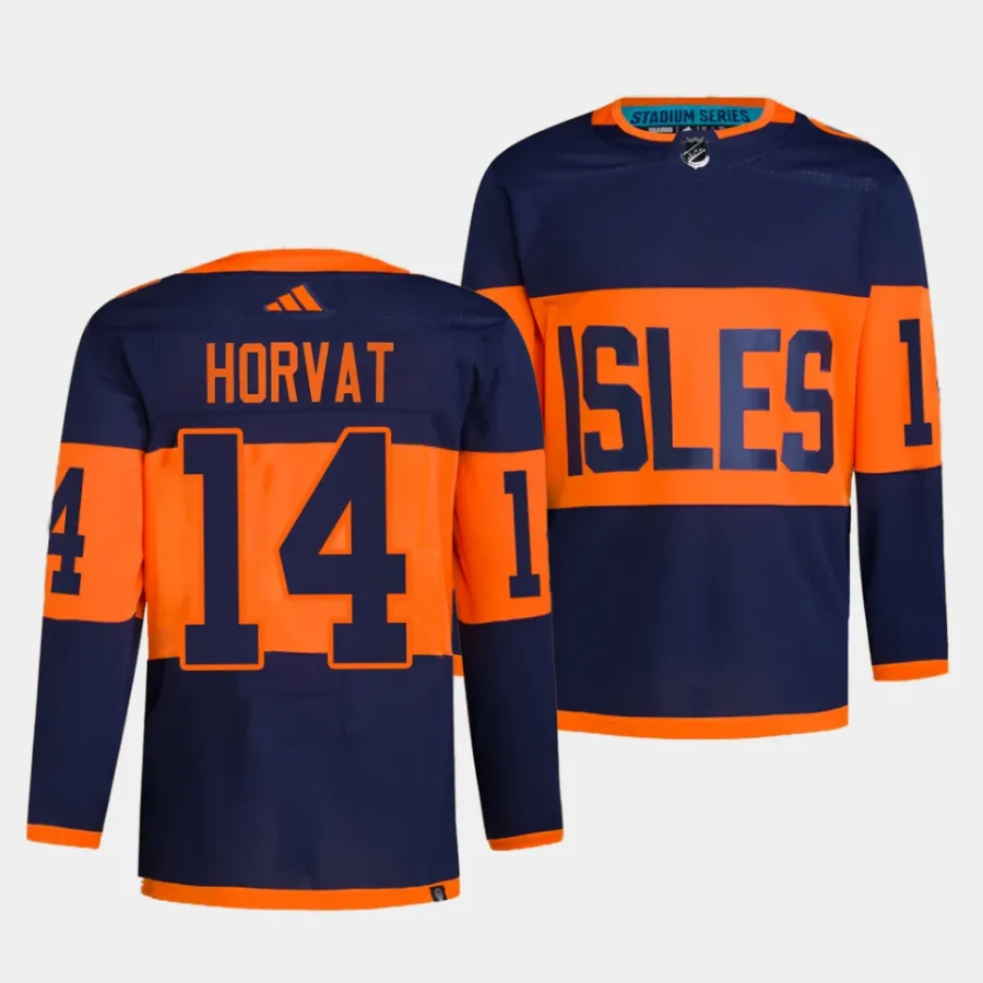 bo horvat islanders navy 2024 nhl stadium series authentic pro jersey