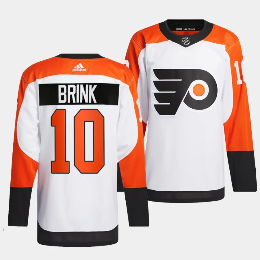 bobby brink flyers white away primegreen authentic projersey