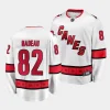 bradly nadeau hurricanes white away 2023 nhl draft breakaway playerjersey