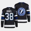 brandon hagel lightning black 2023 24alternate primegreen authentic jersey