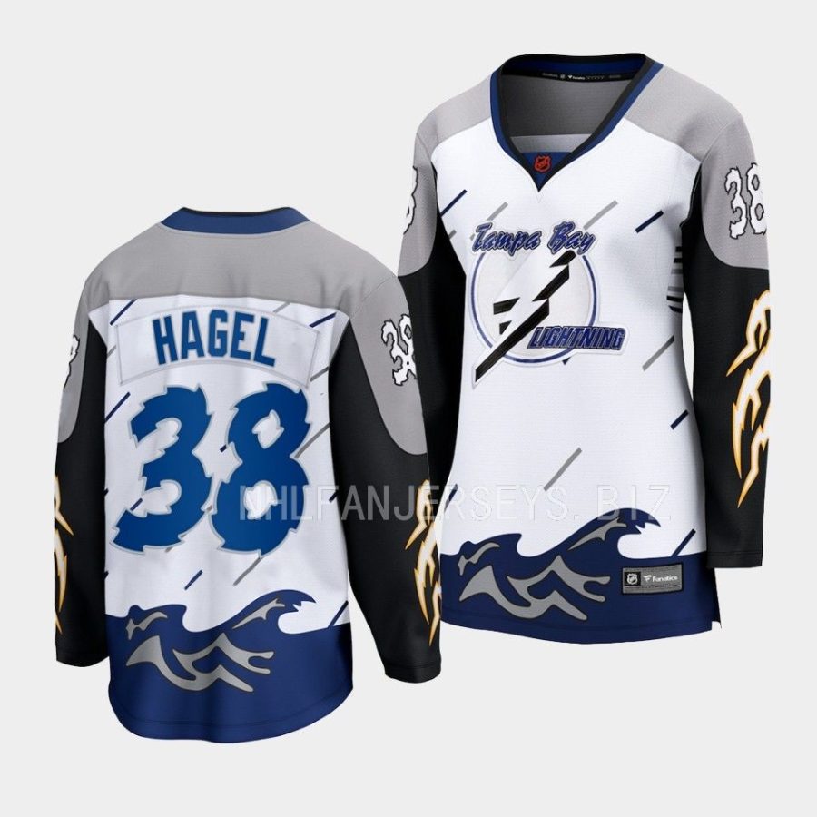 brandon hagel lightning white special edition 2.0 women jerseys