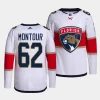 brandon montour panthers white away primegreen jersey