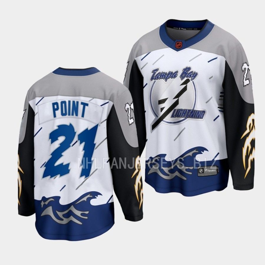 brayden point lightning white 2022special edition 2.0 breakaway jersey