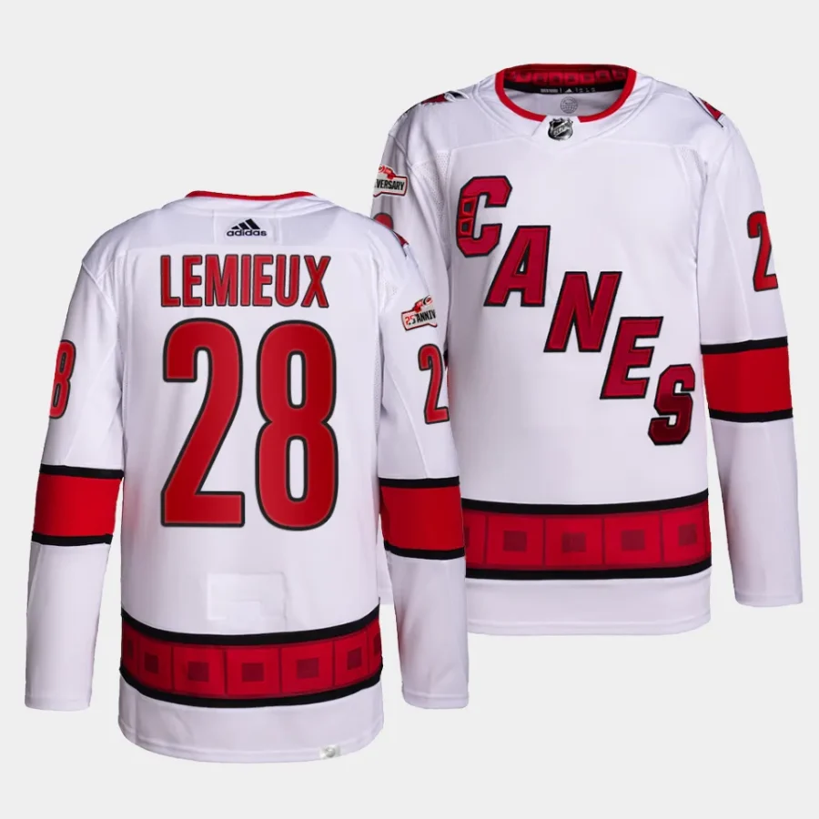 brendan lemieux hurricanes white away primegreen authentic projersey