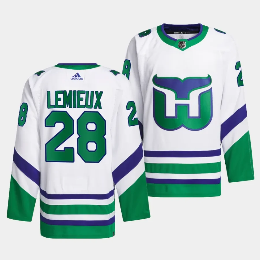 brendan lemieux hurricanes white whalers primegreen jersey